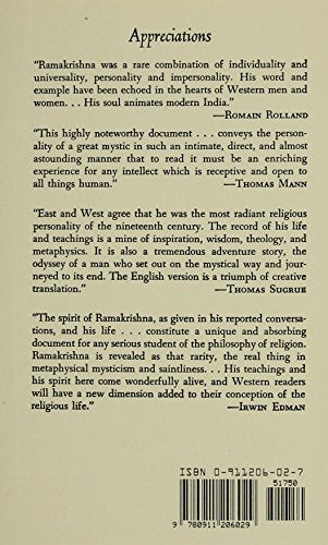 Gospel Of Sri Ramakrishna :Abridged Edition,New