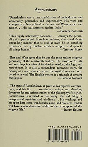 Gospel Of Sri Ramakrishna :Abridged Edition,Used