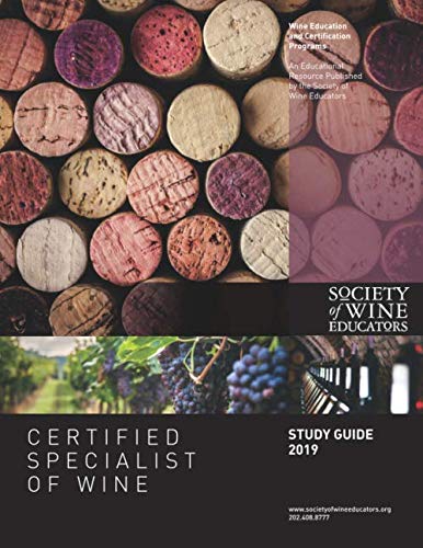 2019 Certified Specialist of Wine Study Guide,Used