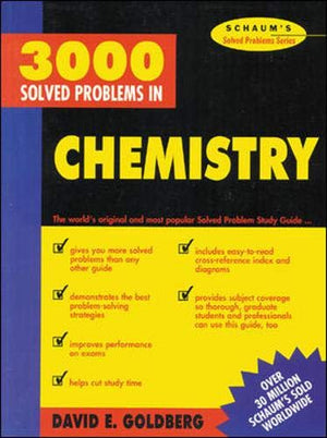 3,000 Solved Problems In Chemistry (Schaum'S Solved Problems) (Schaum'S Solved Problems Series),Used