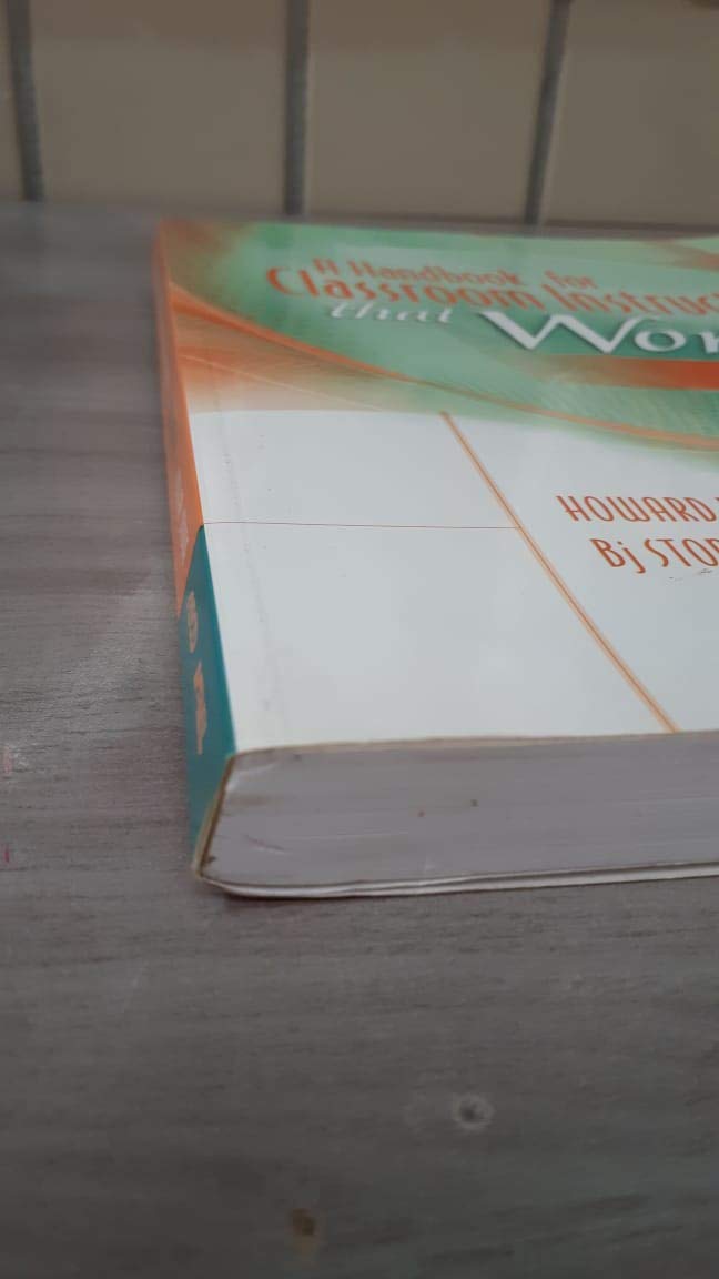 A Handbook for Classroom Instruction That Works,Used