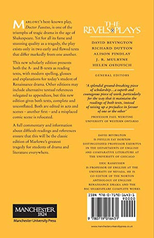 Doctor Faustus: A And B Texts,Used
