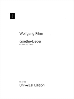 GoetheLieder (For Tenor Voice and Piano) (English and German Edition),Used