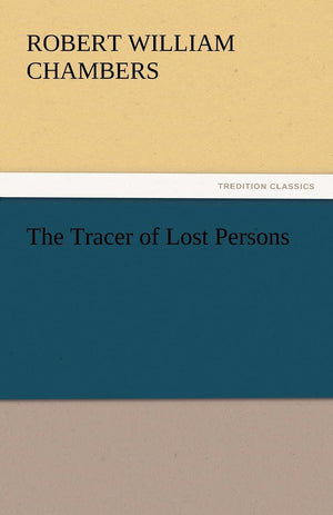 The Tracer of Lost Persons,Used