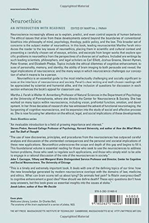 Neuroethics: An Introduction with Readings by MIT Press - Essential Guide to Neuroethics in Basic Bioethics