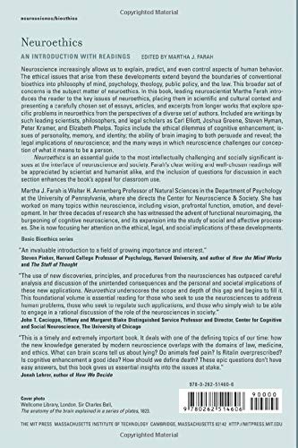 Neuroethics: An Introduction with Readings by MIT Press - Essential Guide to Neuroethics in Basic Bioethics