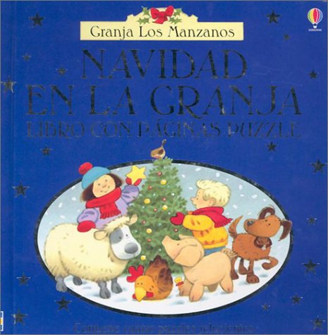 Navidad en la granja libro con paginas / Christmas Jigsaw Book (Spanish Edition),Used