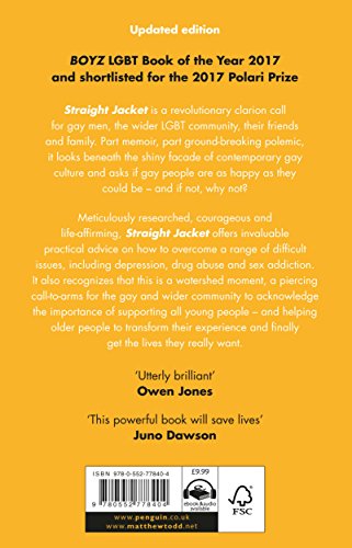 Straight Jacket: Overcoming Society's Legacy of Gay Shame,Used