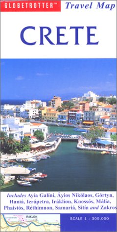Globetrotter Crete Travel Map