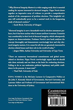 Why Electoral Integrity Matters,Used