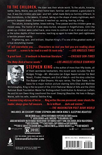 Scribner It: A Novel - Engaging Horror Fiction Book by Stephen King