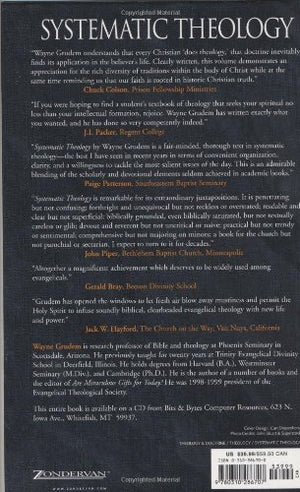 Systematic Theology: An Introduction to Biblical Doctrine,New