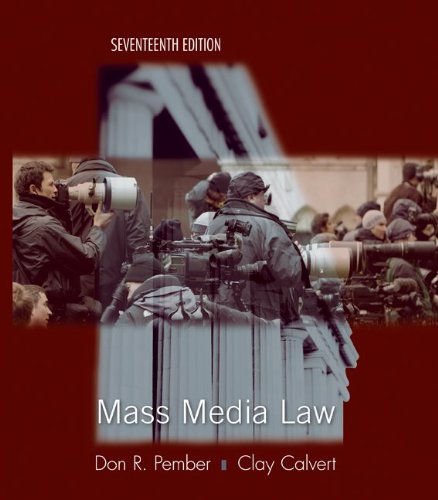 Mass Media Law,Used