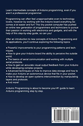 Arduino Programming: The Ultimate Intermediate Guide to Learn Arduino Programming Step by Step,Used