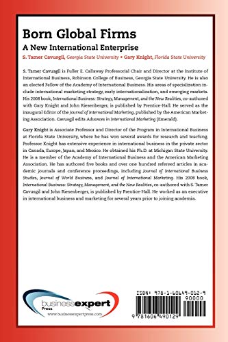 Born Global Firms: A New International Enterprise (International Business Collection)