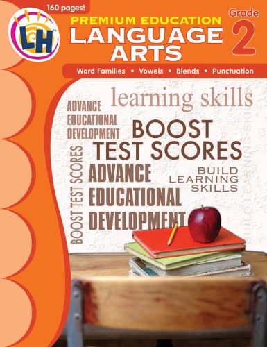 Premium Education Workbooks: Language Arts Grade 2 (Premuim Education Workbook),Used