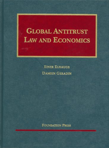 Global Antitrust Law and Economics,Used