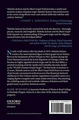 Mahalia Jackson and the Black Gospel Field,Used