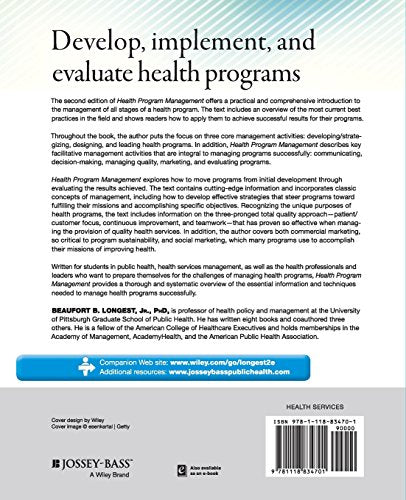 Health Program Management: From Development Through Evaluation, 2nd Edition (JosseyBass Public Health),Used