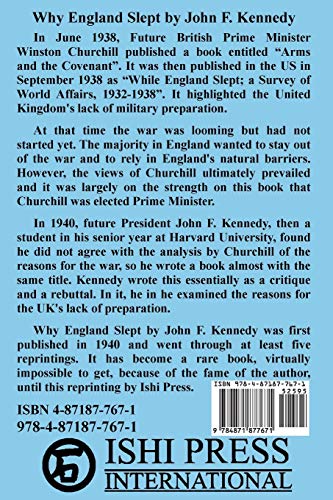 Why England Slept by John F. Kennedy,New