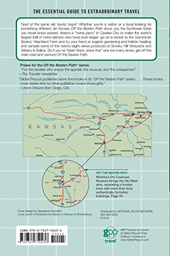 Kansas Off the Beaten Path: A Guide To Unique Places (Off the Beaten Path Series),Used