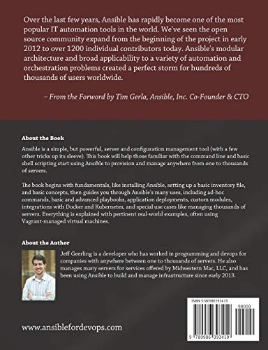 Ansible for DevOps: Server and configuration management for humans,New