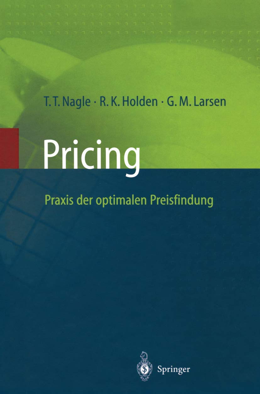 Pricing  Praxis der optimalen Preisfindung (German Edition),Used