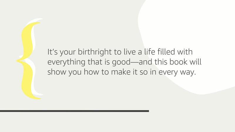 Ask and It Is Given: Learning to Manifest Your Desires,Used