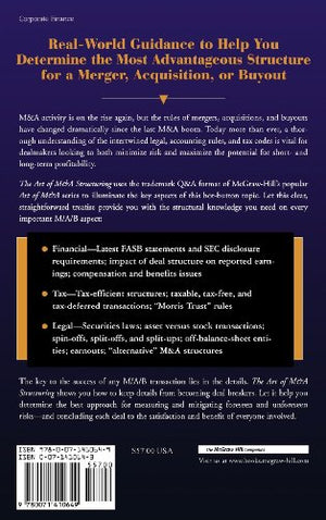 The Art of M&A Structuring: Techniques for Mitigating Financial, Tax, and Legal Risk,New