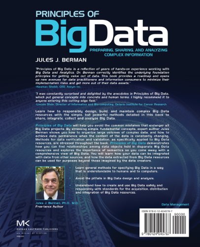 Principles of Big Data: Preparing, Sharing, and Analyzing Complex Information,Used