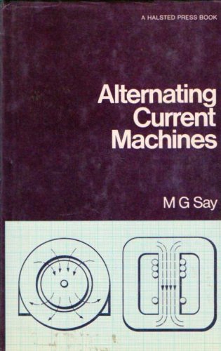 Alternating Current Machines,Used