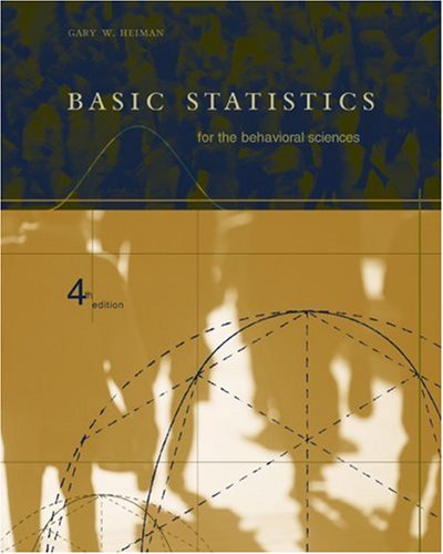 BASIC STATISTICS FOR THE BEHAVIORAL SCIENCES 4E,Used