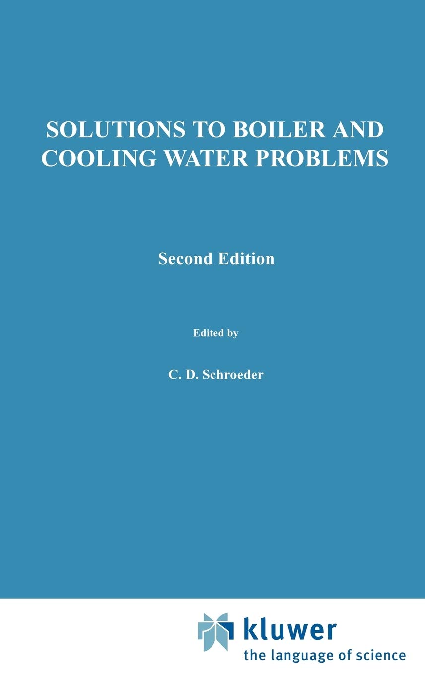 Solutions To Boiler and Cooling Water Problems (Plant Engineering),Used