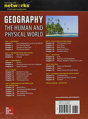 Geography: The Human And Physical World, Student Edition (Glencoe World Geography)
