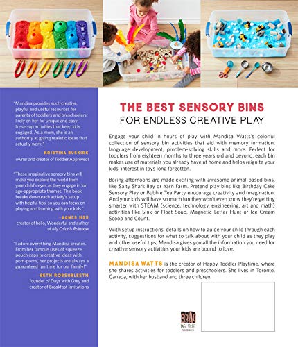 Exciting Sensory Bins for Curious Kids: 60 Easy Creative Play Projects That Boost Brain Development, Calm Anxiety and Build Fine