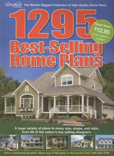 1295 BestSelling Home Plans (Country & Farmhouse Home Plans),Used