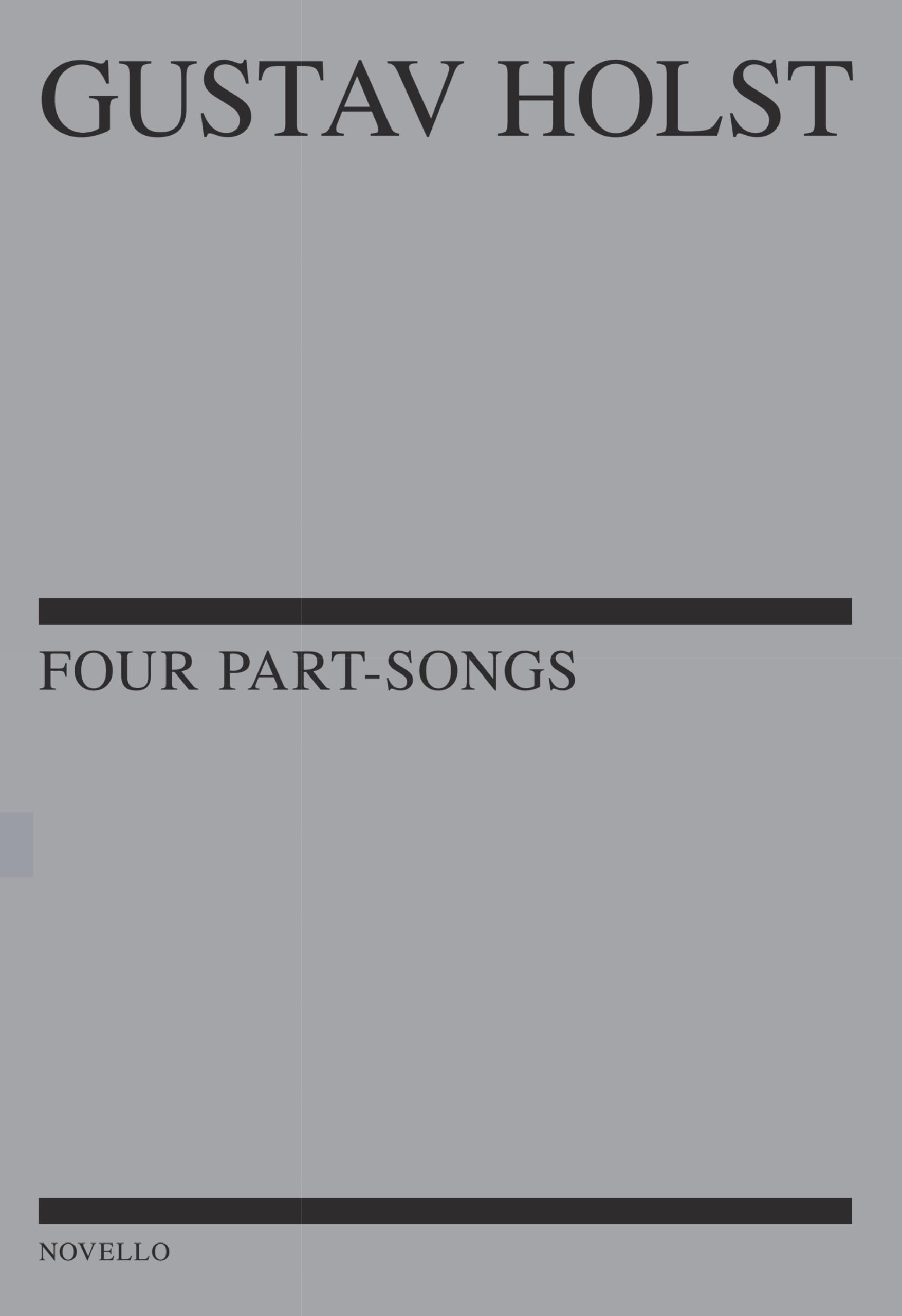 Four PartSongs,Used
