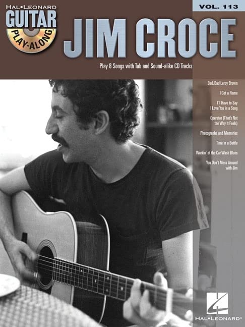 Jim Croce: Guitar PlayAlong Volume 113 (Guitar Playalong, 113),Used