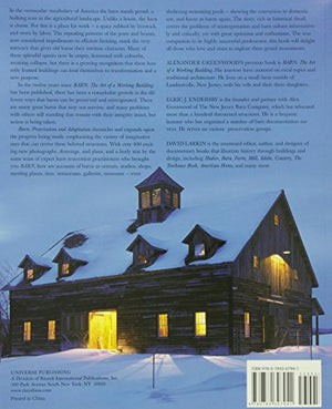 Barn: Preservation & Adaptation The Evolution of a Vernacular Icon,Used