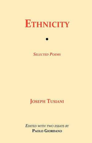 Ethnicity: Selected Poems,Used