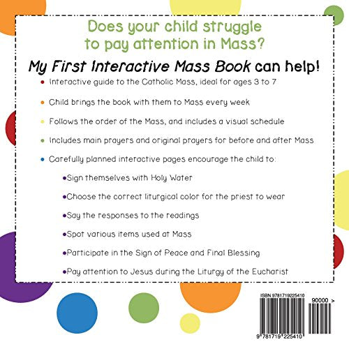 My First Interactive Mass Book for Catholic Kids,Used