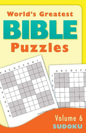 World'S Greatest Bible Puzzlesvolume 6 (Sudoku),Used