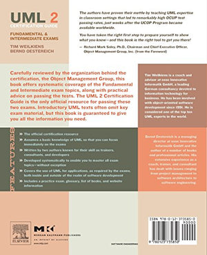 UML 2 Certification Guide: Fundamental and Intermediate Exams (The MK/OMG Press),Used