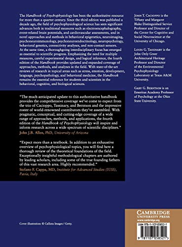 Handbook of Psychophysiology (Cambridge Handbooks in Psychology),Used