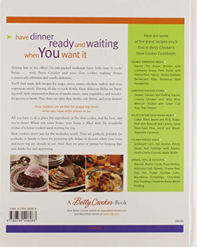 Betty Crocker's Slow Cooker Cookbook,Used