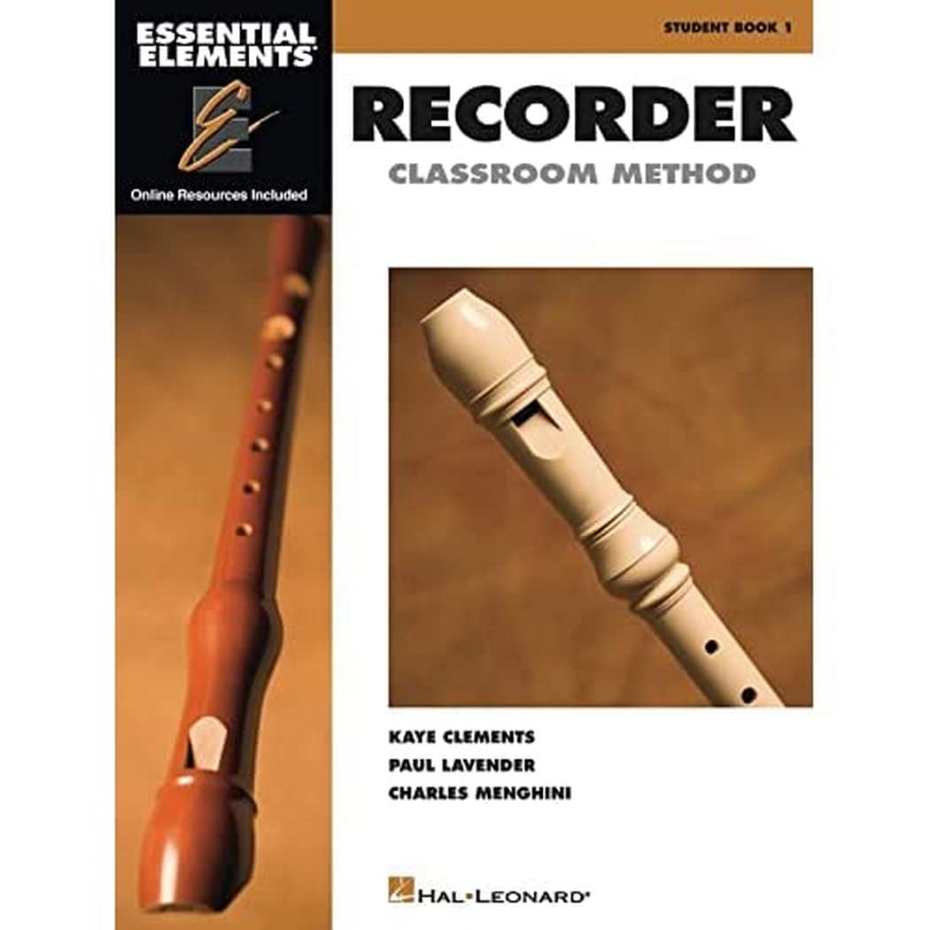Essential Elements for Recorder Classroom Method  Student Book 1: Book with Online Media,New