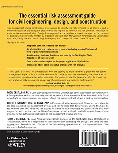 Risk Management for Design and Construction,Used