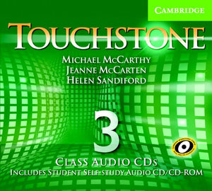 Touchstone Level 3 Class Audio CDs,Used