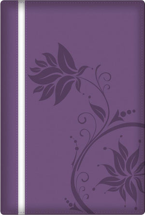 Biblia De La Mujer Conforme Al Coraz?N De Dios: Duotono Morado (Spanish Edition)