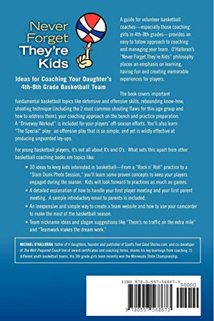 Never Forget They're Kids  Ideas for Coaching Your Daughter's 4th8th Grade Basketball Team: 2nd Edition,Used